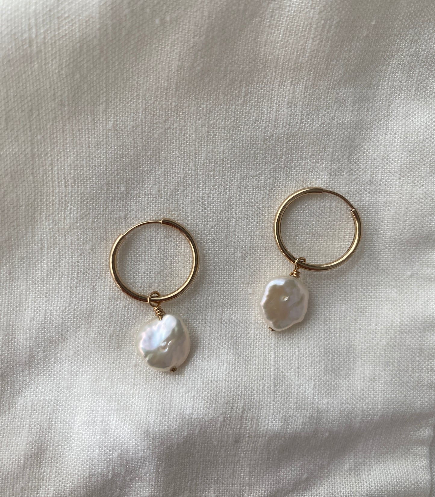 Keshi Pearl Earrings