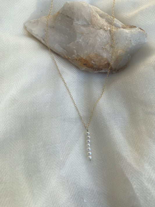 Pearl Bar Necklace